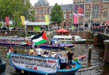 Gaza Freedom Flotilla bezoekt Amsterdam